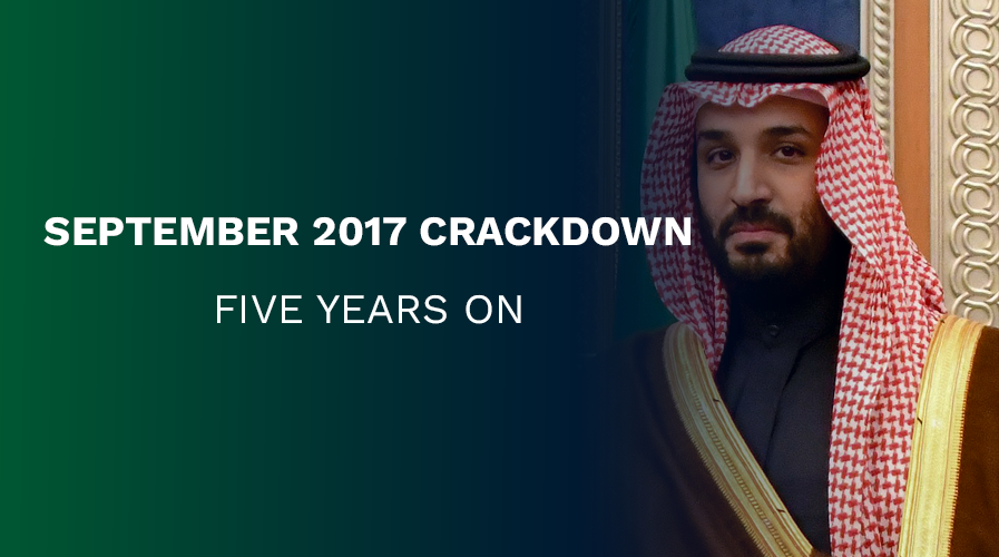September 2017 Crackdown